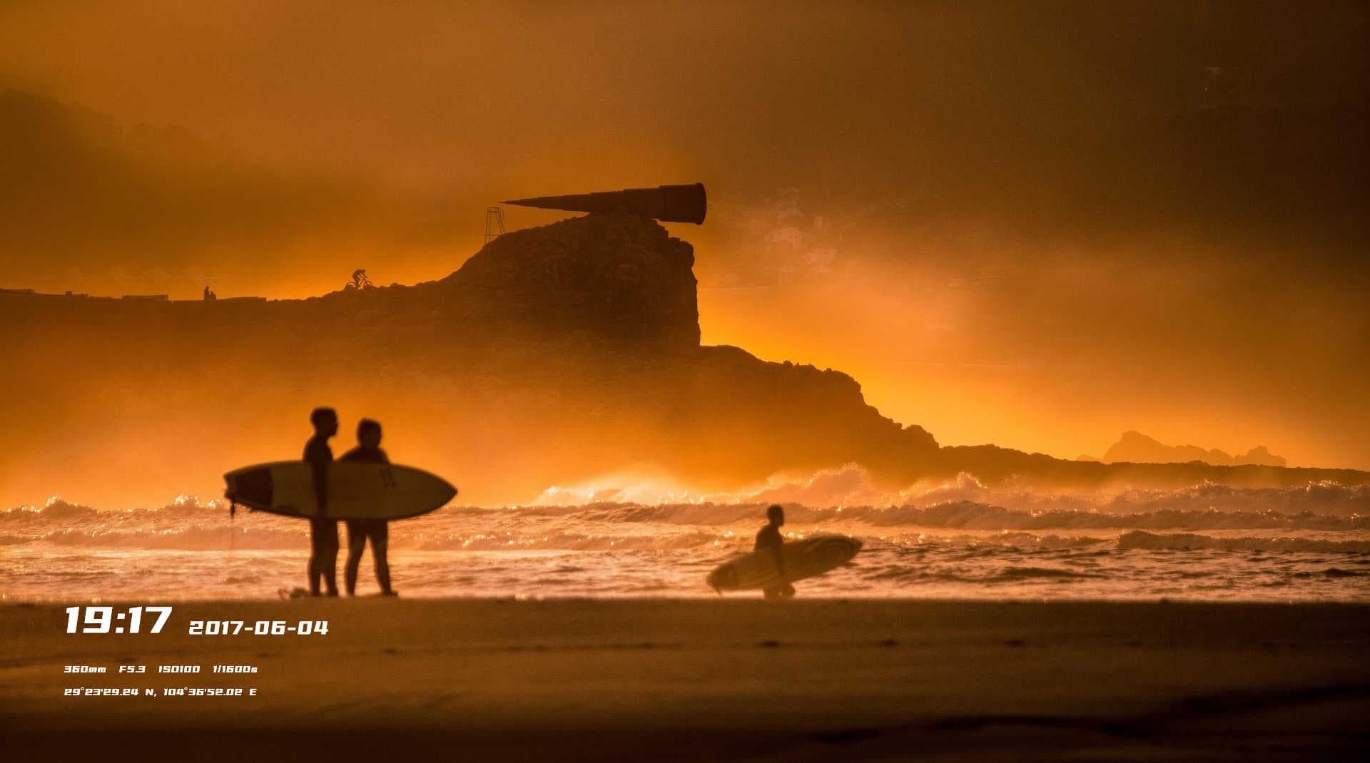 边框水印APP应用背景